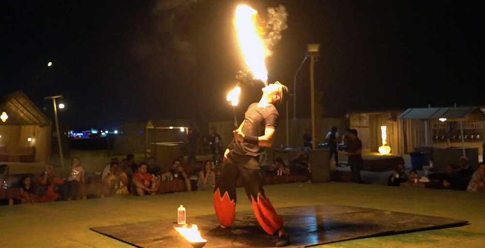  Fire show 