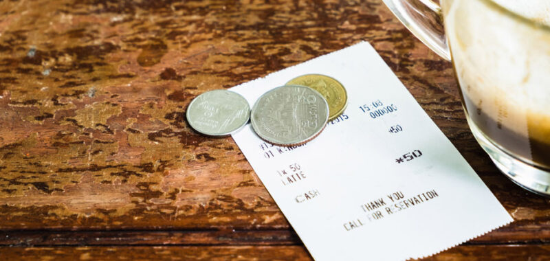 Restaurants and tipping in Dubai