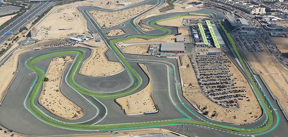 Dubai race track
