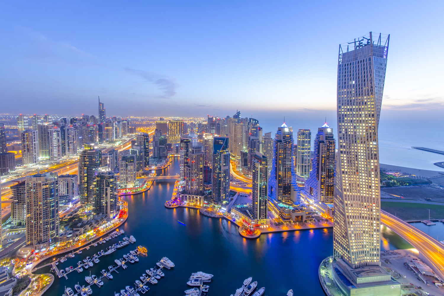 tourist attractions in dubai marina