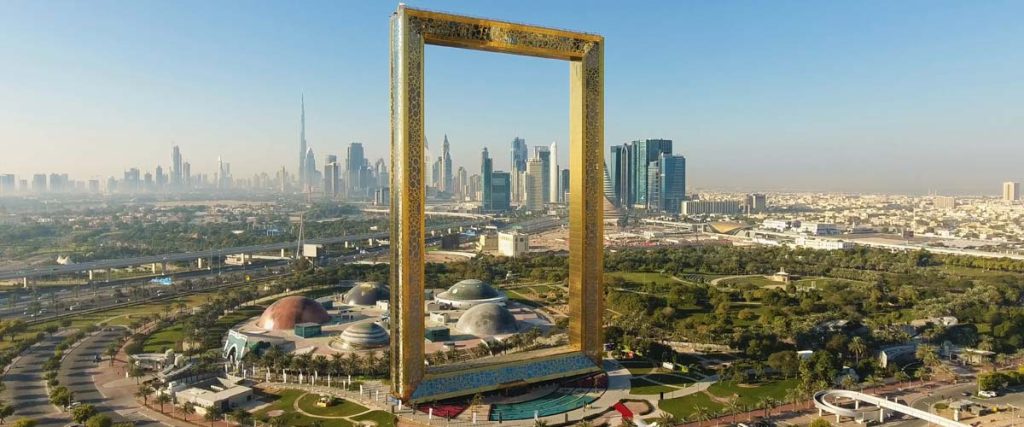 Dubai Frame glimpse of future