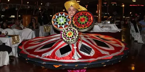 Tanoura dance at Marina