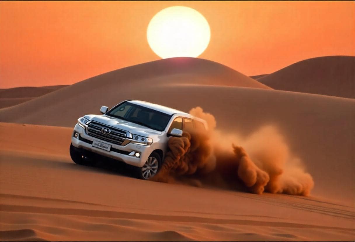 morning desert safari Dubai